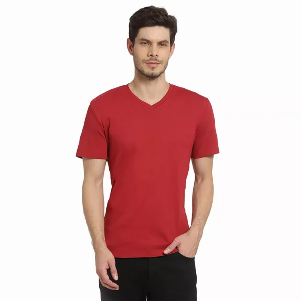 Custom V Neck T-Shirt Supplier