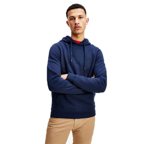 Navy Blue Custom Pullover Hoodie