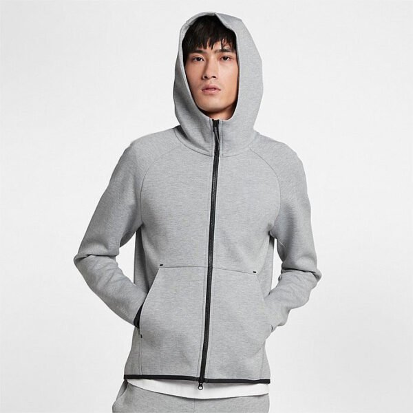 Grey Zip Up Hoodie Manufacturer