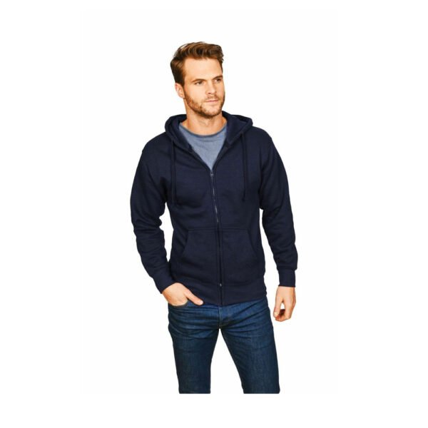 Navy Blue Zip Up Hoodie Vendor