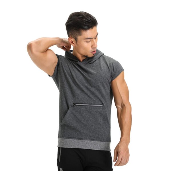 Your Gym Logo Sleeveless Hoodie