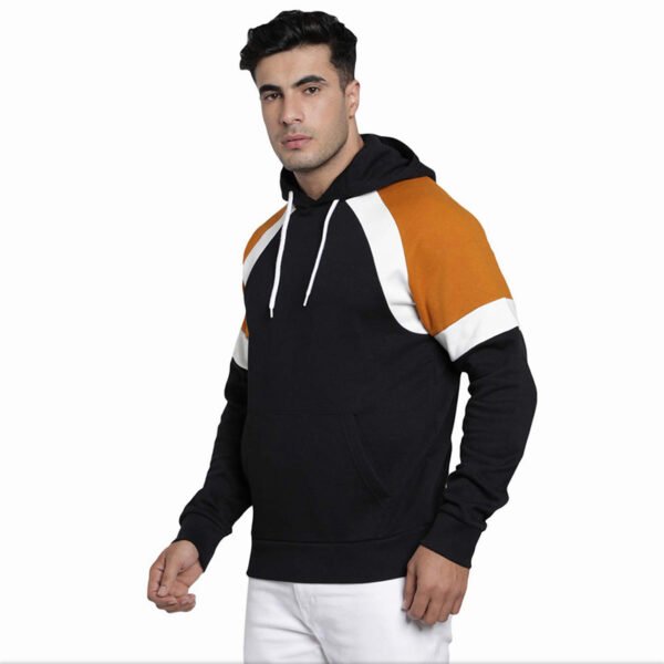 Pullover Color Block Hoodie Supplier - Image 3