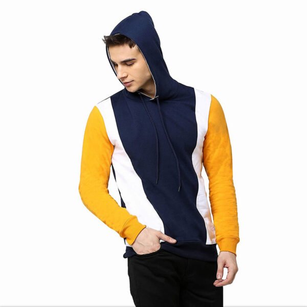 White Label Color Block Hoodie Exporter - Image 4