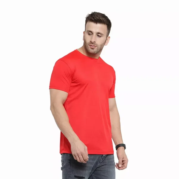 Men's Red T-Shirt Manufacturer - Image 3