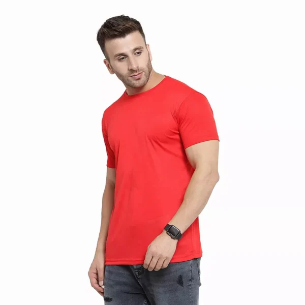 Men's Red T-Shirt Manufacturer - Image 4