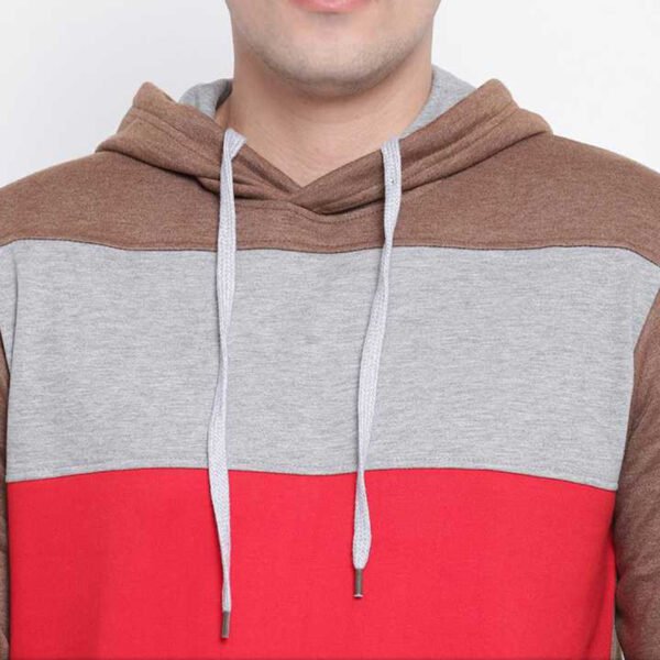 Custom Color Block Pullover Hoodie - Image 5