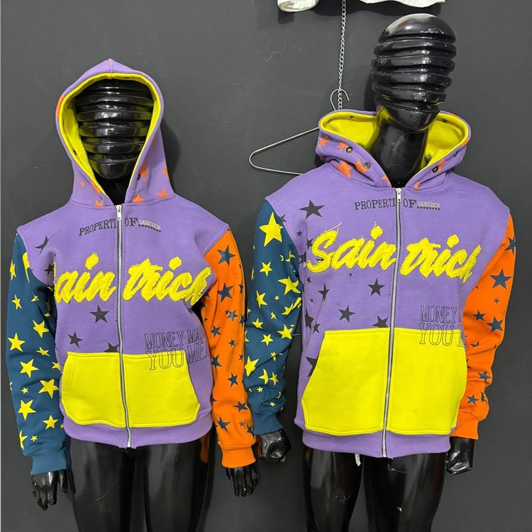 Color Block Hoodie Manufacturer