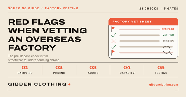 Clothing Factory Red Flags