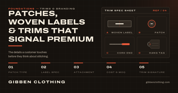 Custom Clothing Labels And Patches