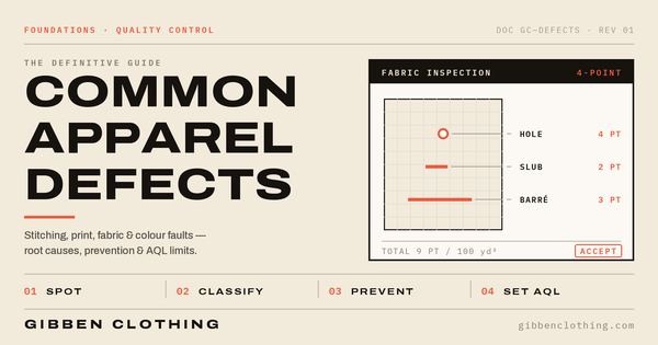 Common Clothing Defects