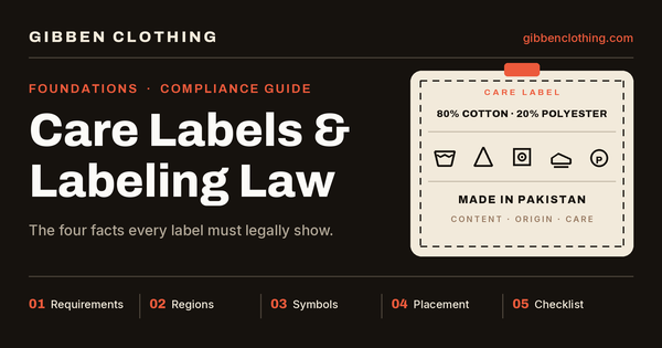 Apparel Care Labels
