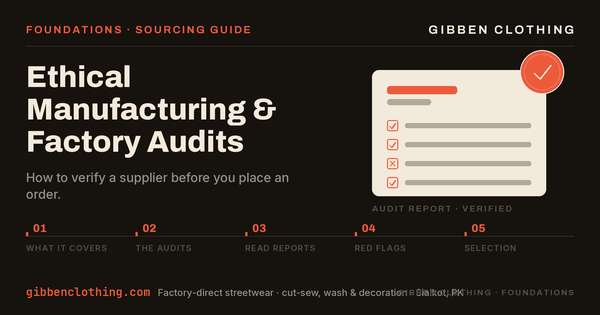 Ethical Clothing Manufacturing