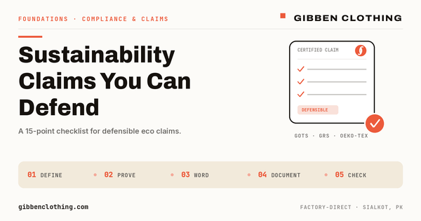 Sustainable Clothing Claims