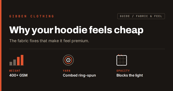 Why Does my Hoodie Feel Cheap