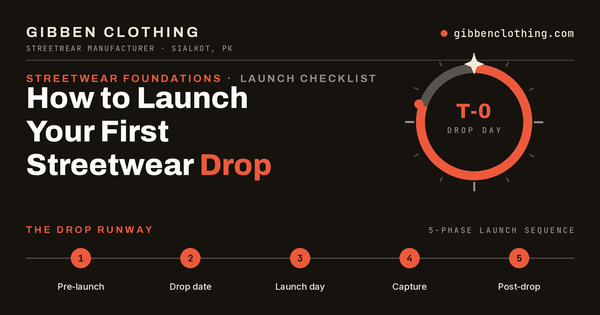 How to Launch a Streetwear Drop