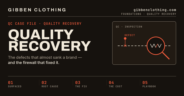 Clothing Quality Case Study