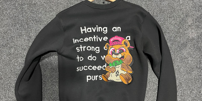 Embroidery Process
