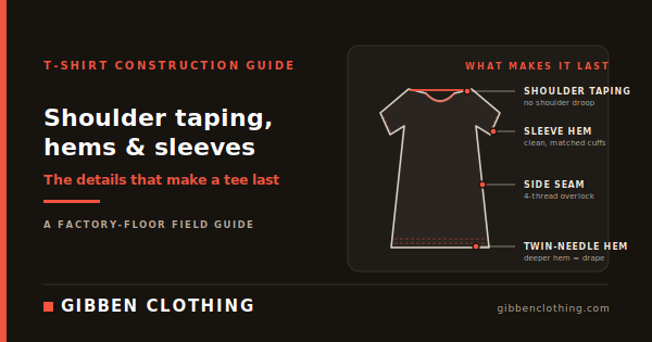 T-Shirt Construction Details