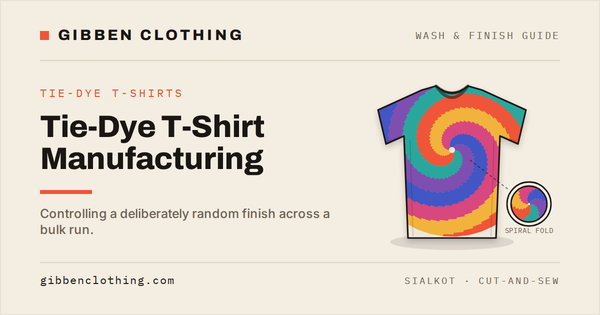 Tie Dye T-Shirt Manufacturing