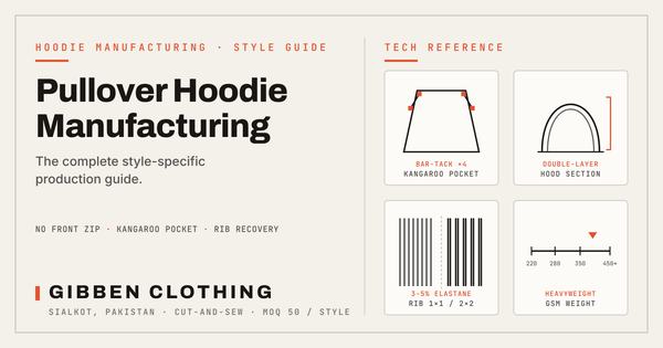 Pullover Hoodie Manufacturing Guide