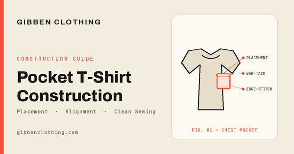 Pocket T Shirt-Construction
