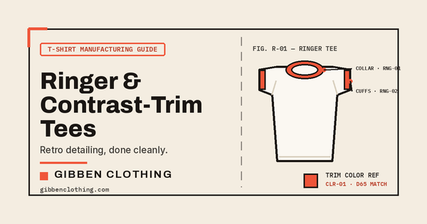 Ringer T Shirt Construction