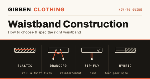 Waistband Construction Guide