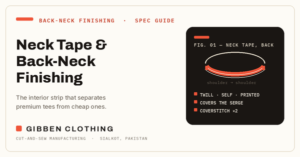 T Shirt Neck Tape Guide