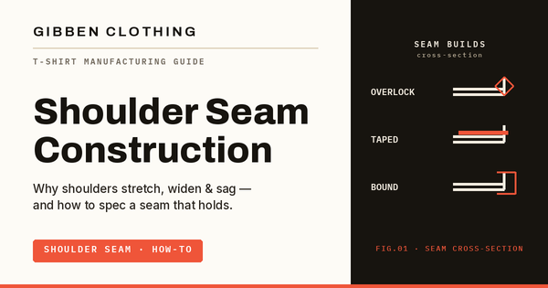 Shoulder Seam Construction