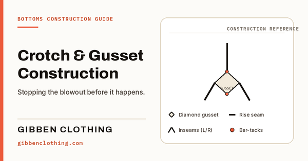 Crotch Gusset Construction