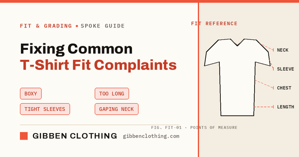 How To Fix T Shirt Fit Complaints
